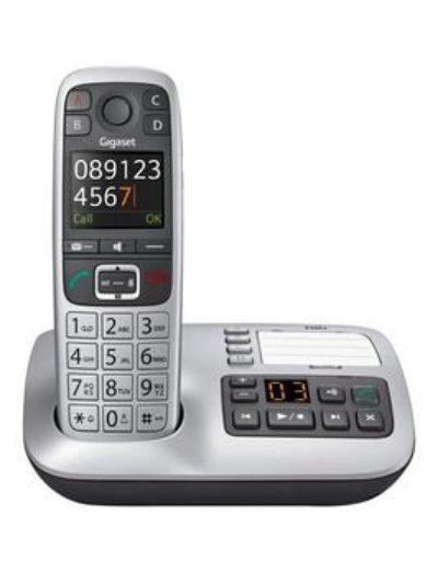 Gigaset Gigaset E560A Single Cordless Phone - Silver Gigaset Gigaset E560A Single Cordless Phone - Silver